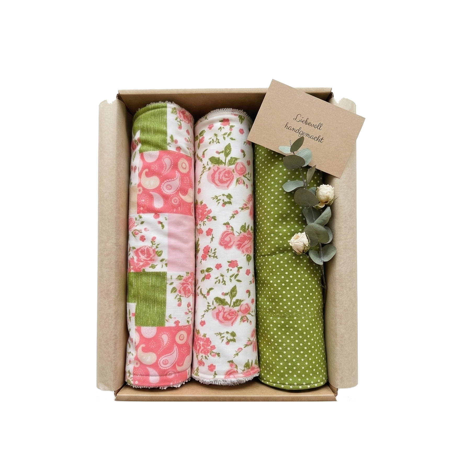 3er Geschenkset Spucktuch